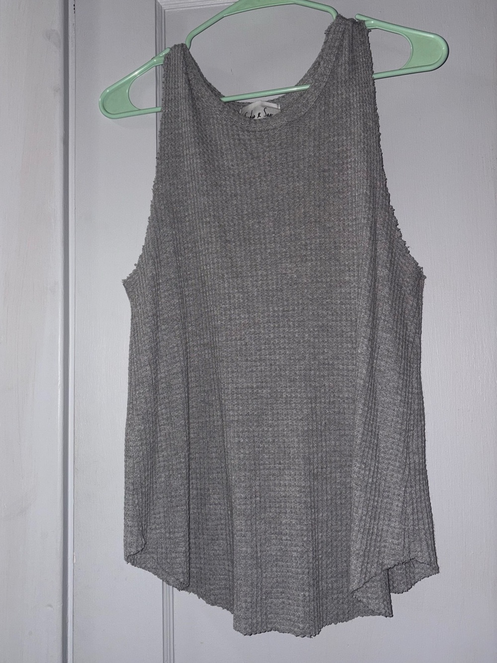 Sadie & Sage Ribbed Knit Tank Top - Women
